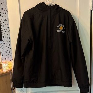 Champion SUNY Brockport Black Raincoat